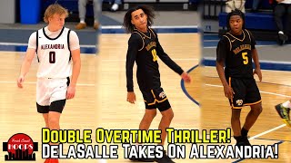 DeLaSalle vs Alexandria Goes To DOUBLE OT! Top-5 Teams Go At It!