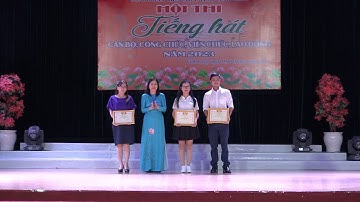 Hội thi Tiếng hát cán bộ, công chức, viên chức, lao động năm 2023