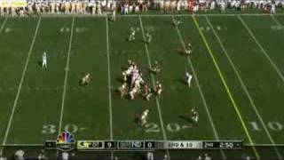 Tashard Choice touchdown Georgia Tech Notre Dame 1 of 2