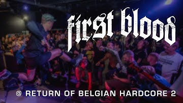 FIRST BLOOD @ RETURN OF BELGIAN HARDCORE 2 - MULTICAM - FULL SET