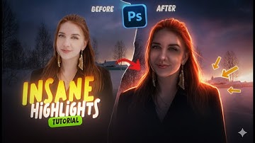 How to Create HIGHLIGHTS in Photoshop (Step by Step Tutorial)