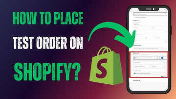 How To Do A Test Order Shopify (2024)