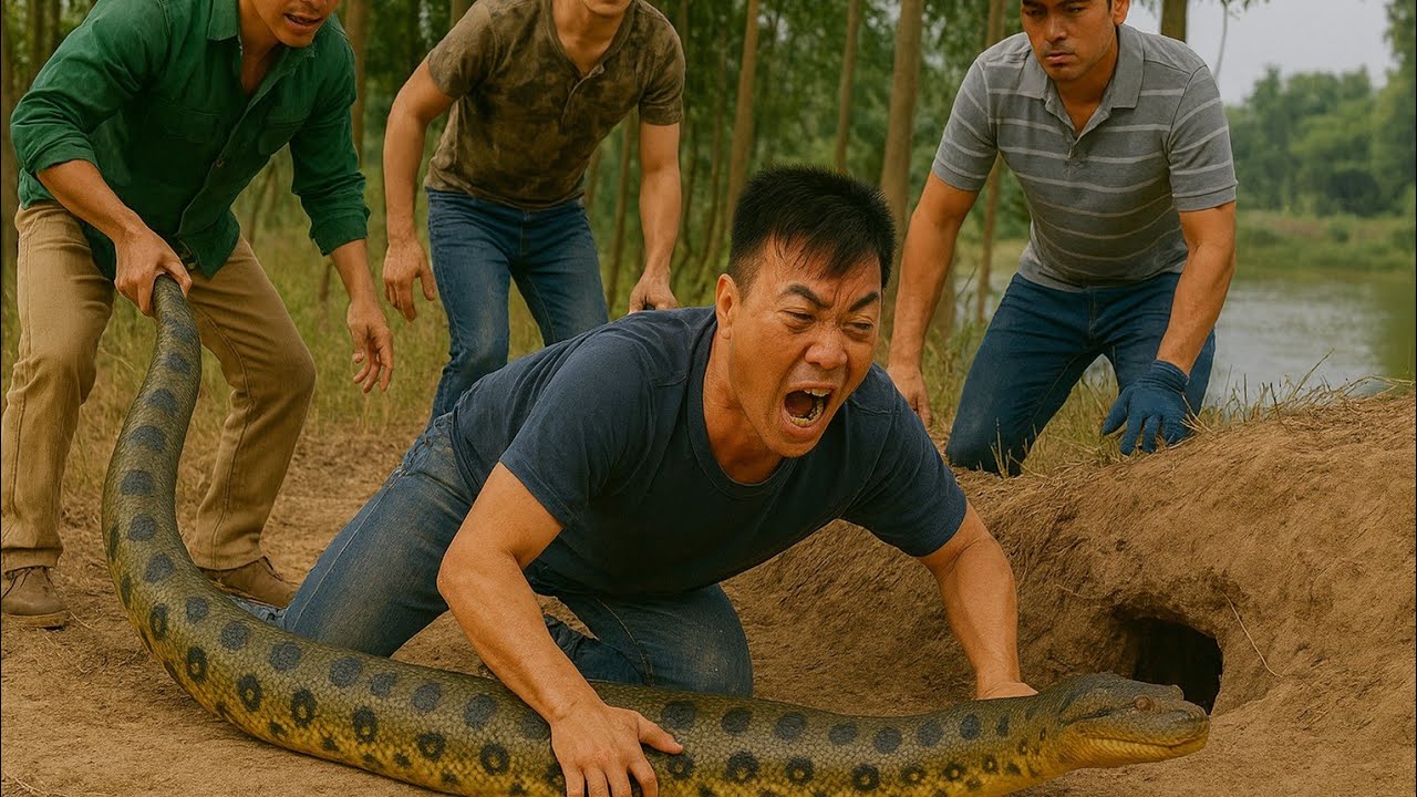 Emergency call To Find Giant Python In The Forest - YouTube