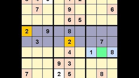 How to Solve Globe and Mail Sudoku Five Star May 8, 2022