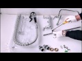 How to install Pull Out Spray Commercial Kitchen Faucet