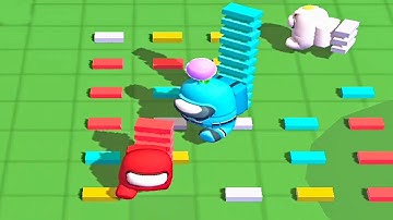 Impostor Bridge Race! All Levels Gameplay Android, iOS