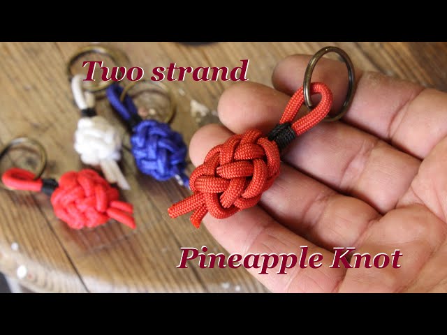 Diy Handmade Nylon Cord Braided Adjustable Pineapple Knot - Temu