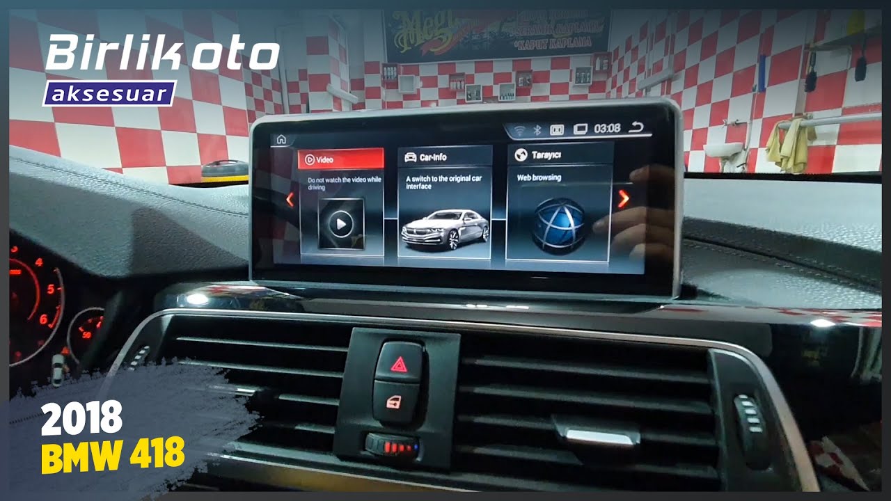 2018 BMW 418 // 10.1" Android Multimedya & Cam Filmi