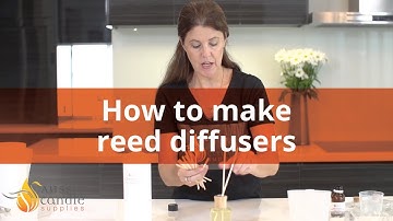 How to make a Reed Diffuser: Step by Step Instructions