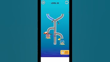Water Puzzle Fish Rescue Pull The Pin Level 33 Gameplay WalkThrough Solution