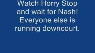 Was Robert Horry told to foul Nash that hard