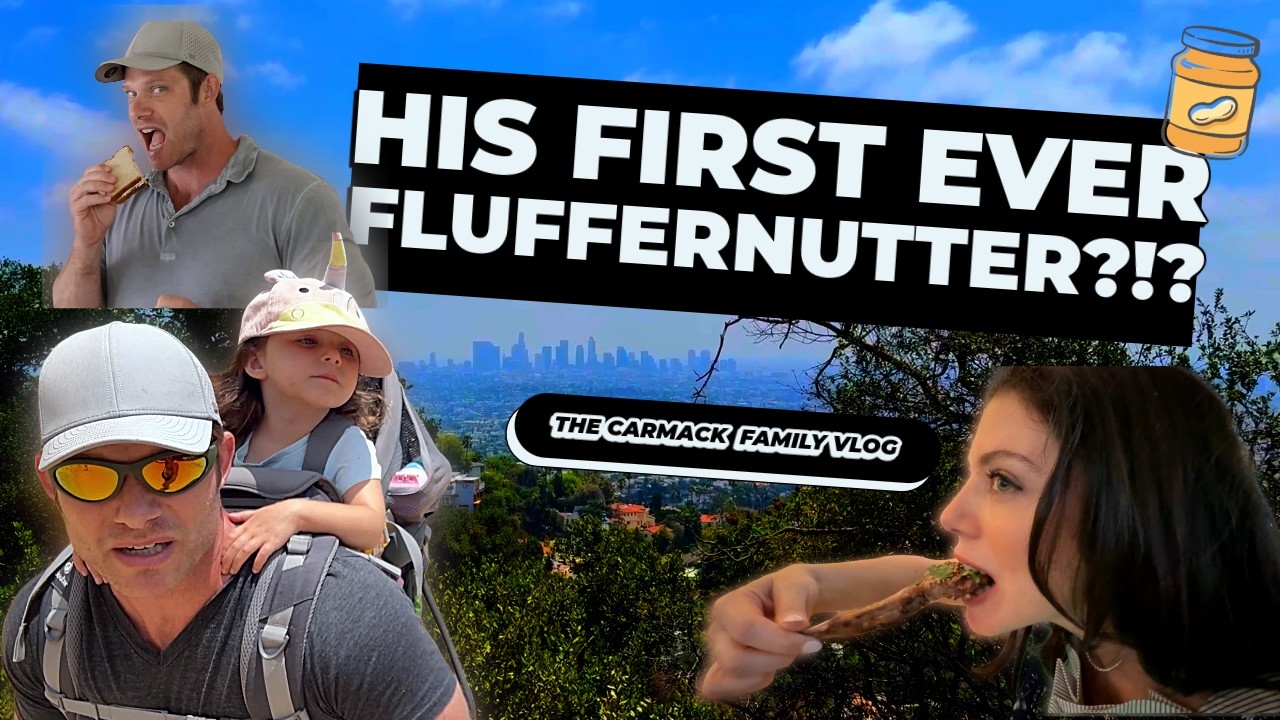HIS FIRST EVER FLUFFERNUTTER?!? - YouTube