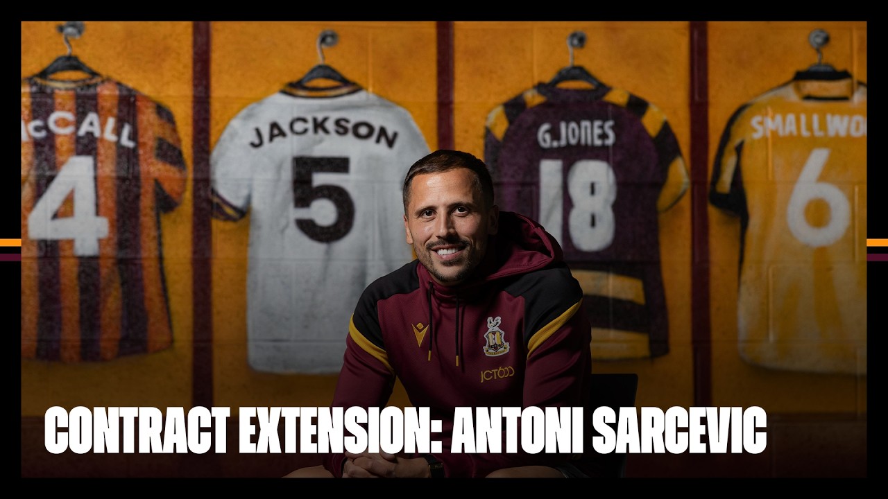 Thumbnail for CONTRACT EXTENSION: Sarcevic on extending his stay