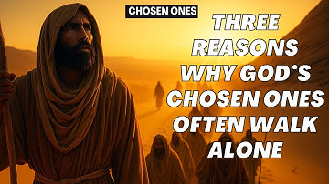 Three Reasons Why God’s Chosen Ones Often Walk Alone