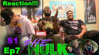 SHE-HULK EPISODE 7 GROUP REACTION REACTION | THE RETREAT