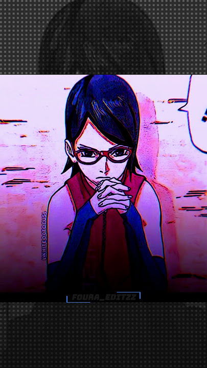 JJ🔥LEBIH KECE #sarada VERSI YG MANA?😱#FOURA_CHAN #shorts #sarada #jjnarutoterbaru #saradatimeskip