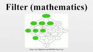 Filter (mathematics)