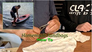 How To Make A Sandbag For Fishing