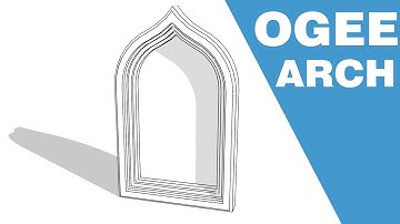 Sketchup Tutorial - Modeling Ogee Arch