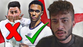 REACTING TO ENGLAND'S SQUAD FOR EURO 2020!