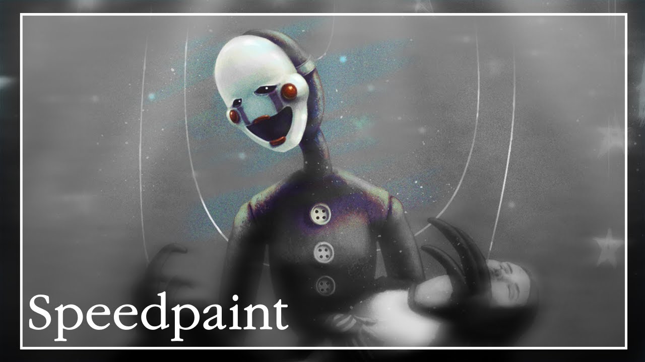 [Speedpaint] FNaF 2 movie fanart | In the Arms of an Angel