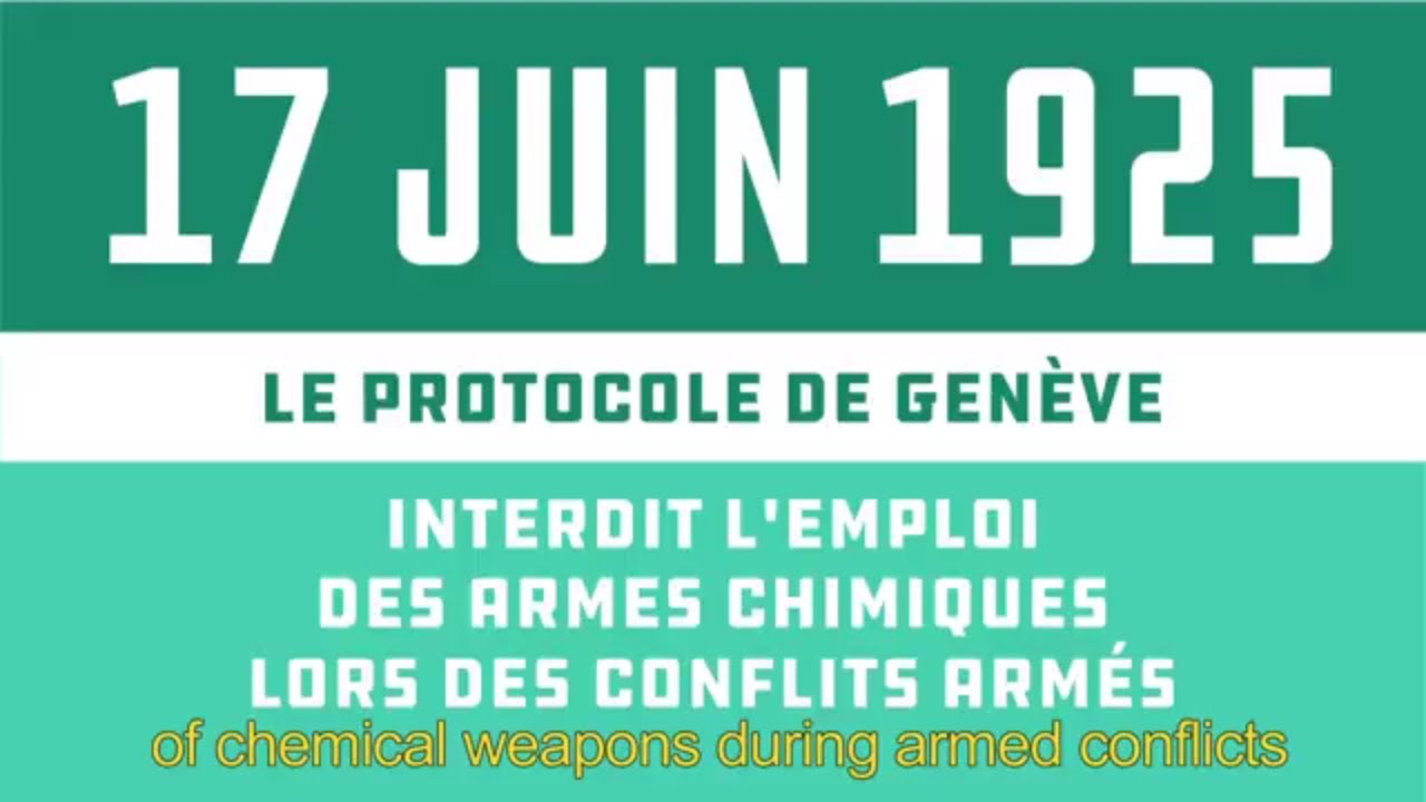 Partenariat international contre l’impunité d’utilisation d’armes chimiques européennes elections
