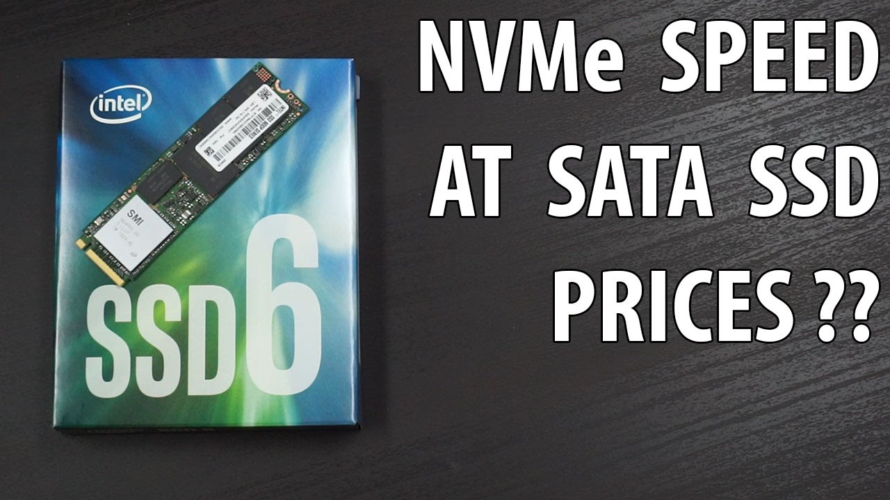 Intel 600p NVMe SSD Review (256GB) - YouTube