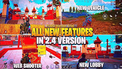 Pubg 2.4 Update [NEW FEATURES] 😳🤣 Pubg Mobile Top 10 Features 2.4 Version || Martial Showdown Mode