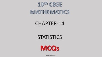 82 || MCQs CH 14 CLASS 10 MATHS || CHAPTER 14 STATISTICS MULTIPLE CHOICE QUESTIONS || STATISTIC MCQs