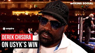 “F**K IT!” Derek Chisora BACKS Tyson Fury To ’Steamroll’ Usyk In Rematch With Extra Weight