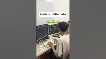 Khi tôi nói tôi làm coder và…#thietkewebsite #thietkeweb #thietkeapp #dev #code #it #coder #xuhuong
