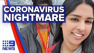 Aussie diagnosed with coronavirus speaks out | Nine News Australia