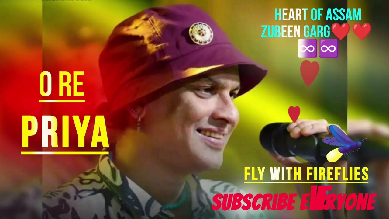O Re Priya || Zubeen Garg ❤️ Assamese Song |