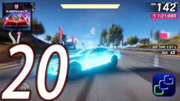 ASPHALT 9 Legend Android iOS Walkthrough - Part 20 - Career Ch2: Green Machines, American Blaze