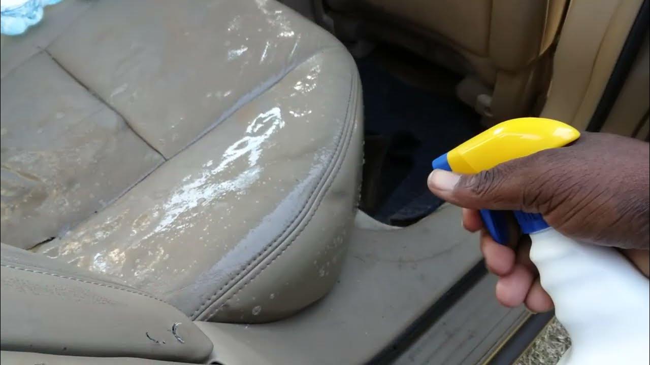 zep quick clean degreaser will this deep clean leather seats 💺 & kick