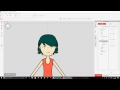 Crazy Talk Animator 3 G2 G3 Female character eyes with brown shadow