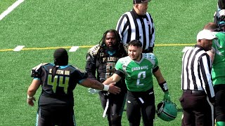 New York Green Wave vs Connecticut Falcons - Semi-Pro Football Pre-Season Game - March 18, 2023