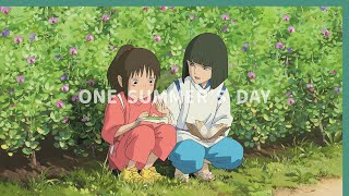 「One Summers Day」Beautiful Ghibli Music (Piano & Cello)  - Spirited Away [3 Hour] 千と千尋の神隠し