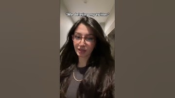 "Me deleting my twitter* Video by merveninpartisi #Shorts