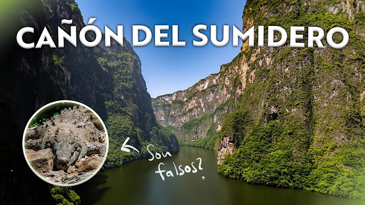 CAÑÓN DEL SUMIDERO - ¿HAY COCODRILOS FALSOS? | 4k