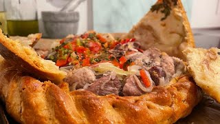 ברווז בבצק. מתכון של אמא Утка в тесте עם מקס מלכיאל Duck Pie