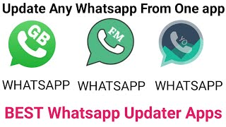 अब कोई भी Whatsapp तुरंत Update करें।  ||  GB Whatsapp || Fm whatsapp  || Yo whatsapp Update screenshot 5