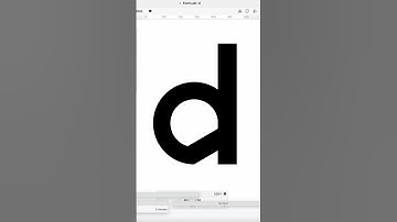 d glyph draft FontLab 8 #fontlab8 #fontlab #glyph #type #typeface #typedesign #font #fonts #glyphs