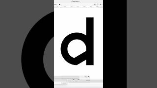 d glyph draft FontLab 8 #fontlab8 #fontlab #glyph #type #typeface #typedesign #font #fonts #glyphs