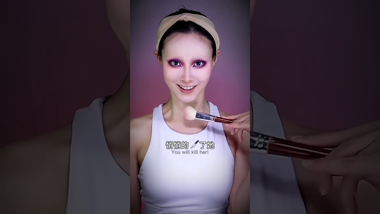 迪士尼最狠的皇後，毒起來連自己都不放過#白雪公主 #毒皇后#原创 #makeup #仿妆 #卡点 #shorts