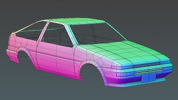 Modeling Cars Realistically at Low Polycounts | Blender 3D