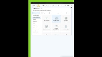 Effortlessly create advanced, data-driven strategic templates tailored for any scenario