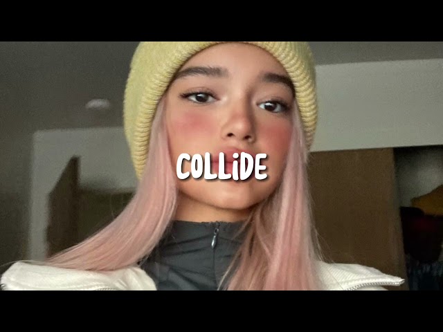 collide - justine skye ft. tyga (sped up) class=