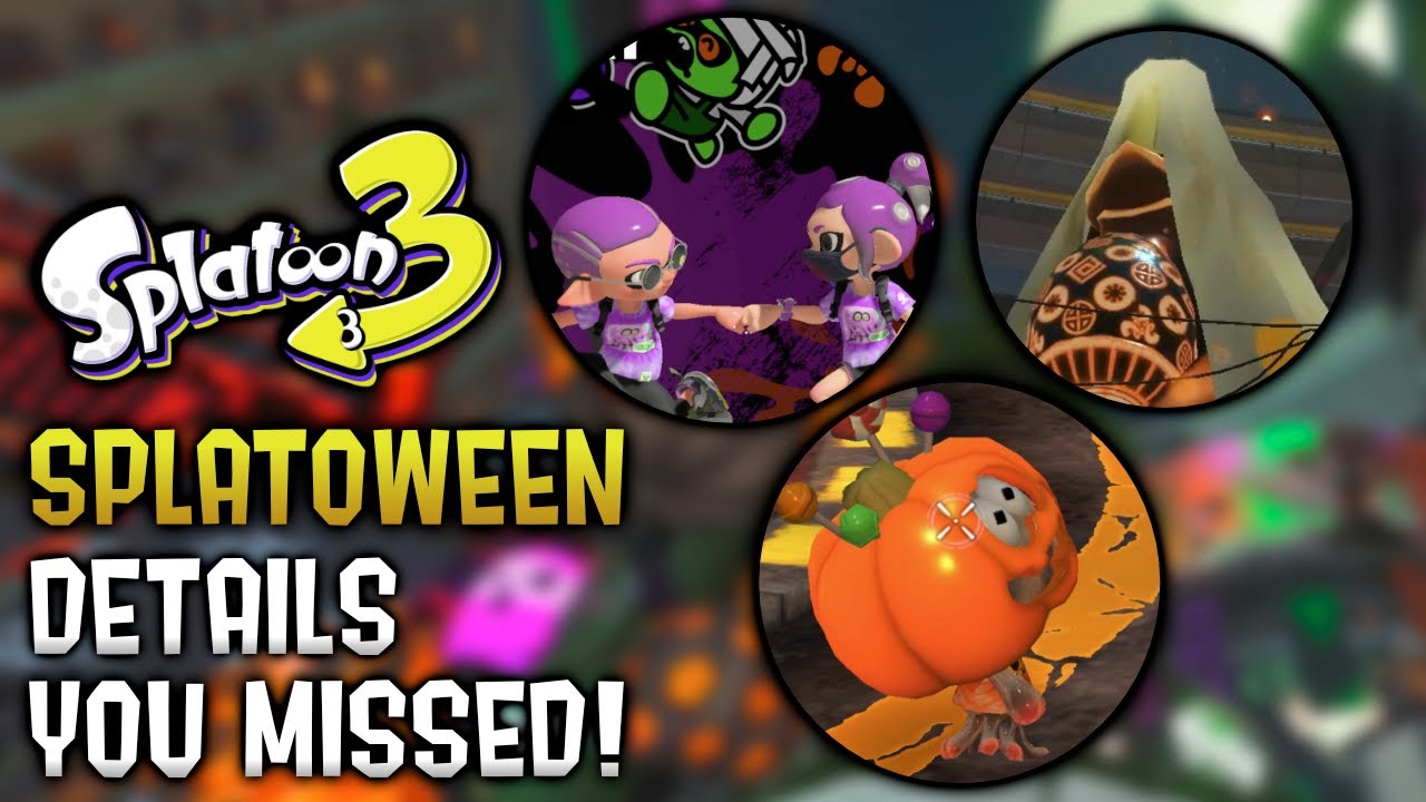 Splatoween Splatfest Hidden Details You MISSED! - Splatoon 3 - YouTube
