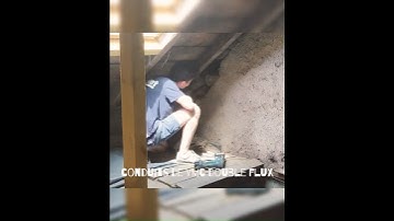 POSER DES CONDUITS DE VMC DOUBLE FLUX !          #maison #renovation #travauxrenovation #ventilator